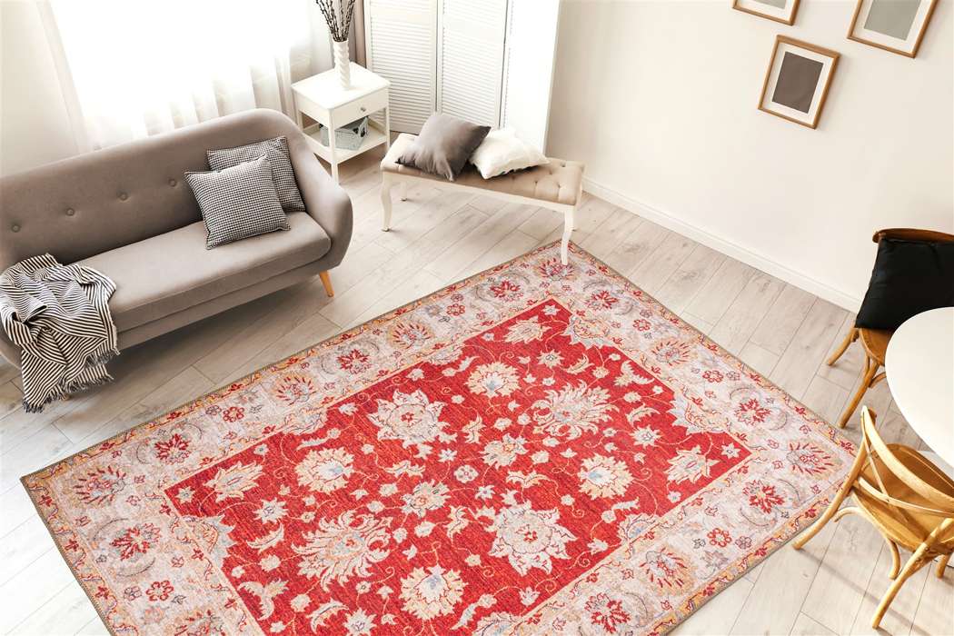 Faye 625 red 230x330cm - Afbeelding 2
