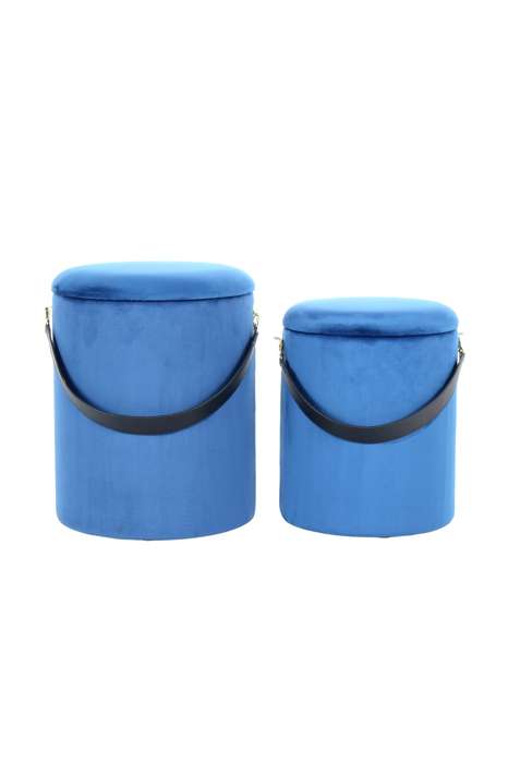 Krukje Arabella 125 set of 2 blue / black