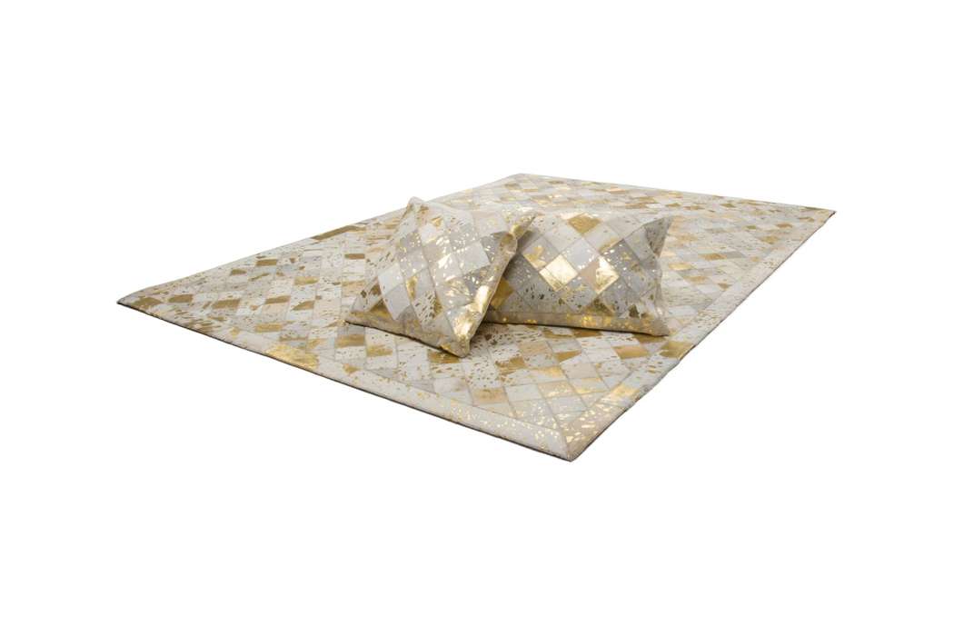 Lavish kussen 210 ivoor / goud 45cm x 45cm - Afbeelding 4