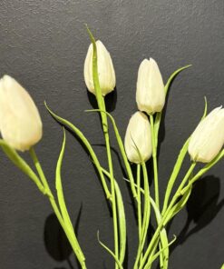 TULIP SPRAY 60CM CREAM