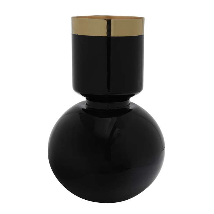 Vaas Art Deco 2125 zwart/goud