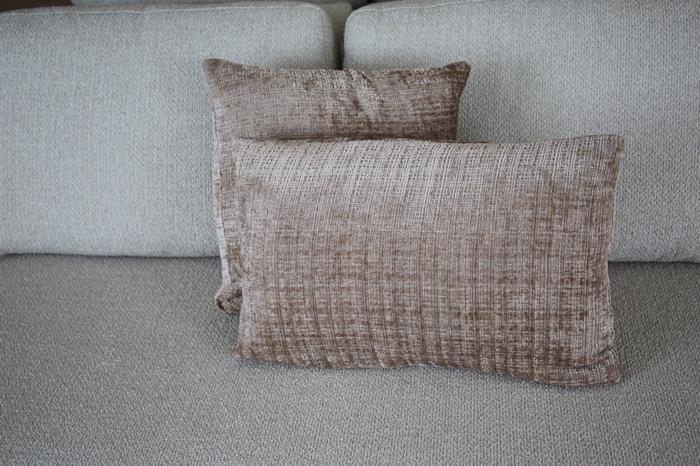 Kussen Dastak 45x45cm beige - Afbeelding 2