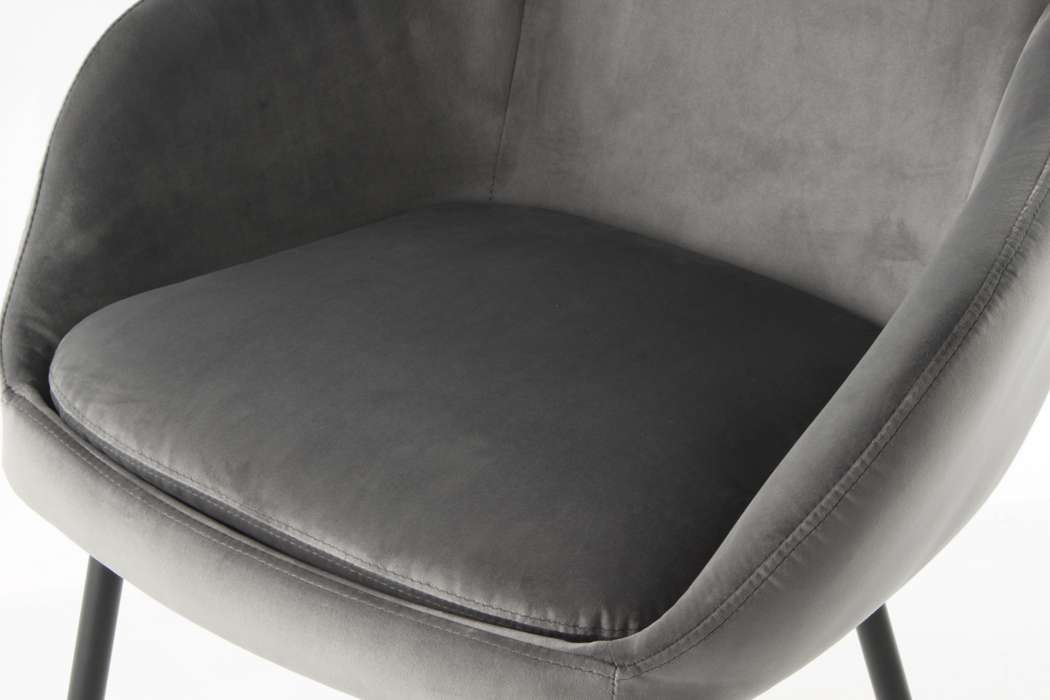 Dining Chair Cobain 825 set of 2 grey - Afbeelding 3
