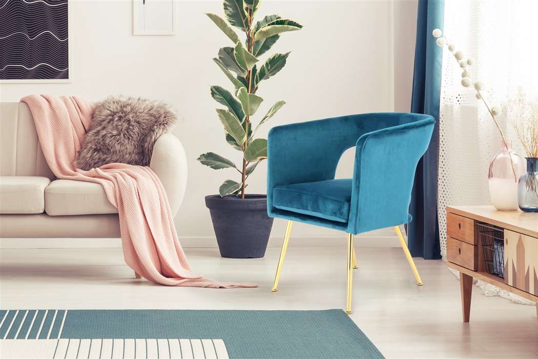 Chair Jolene 125 petrol - Afbeelding 3