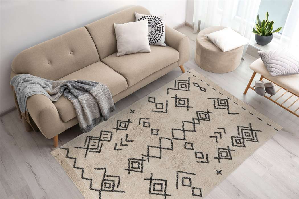 Mylen 325 creme/zwart 160x230cm - Afbeelding 2