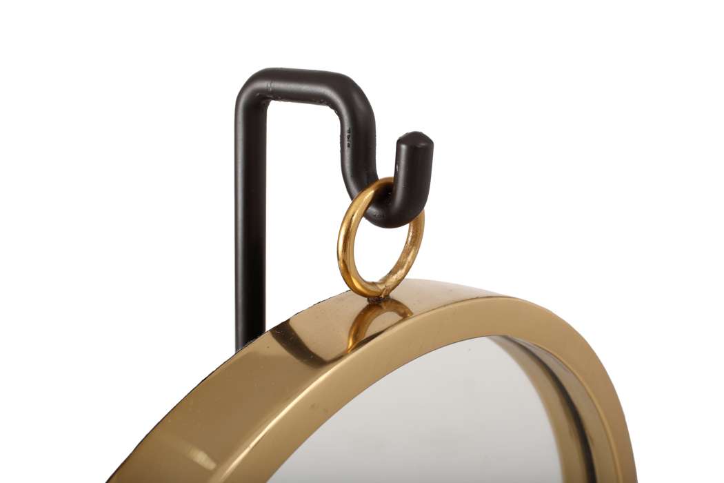 Table mirror Eleganca 225 black / gold - Afbeelding 4