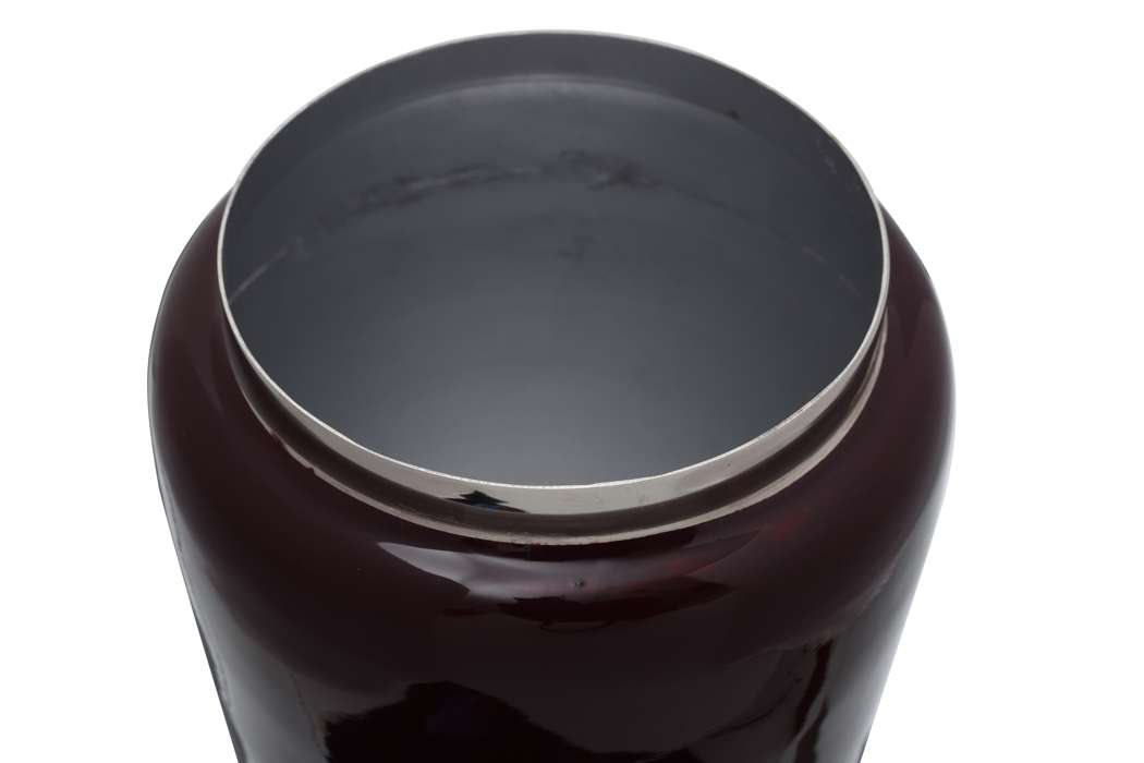 Vaas Art Deco 445 paars/zilver - Afbeelding 3