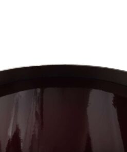 Alternative view of Floor candlestick Art Deco 185 plum / silver