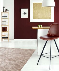 Alternative view of Barstool Samantha 300 set 2 dark brown/black