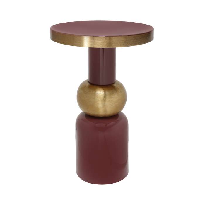 Sidetable Art Deco 2125 Rosewood/goud