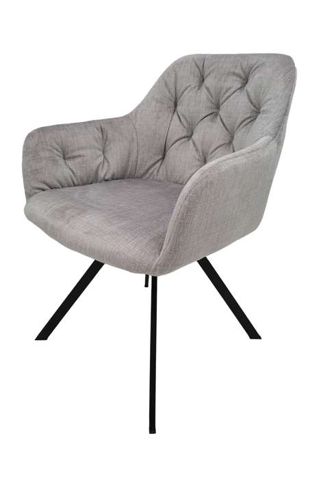 Chair Georgia set 2 light grey