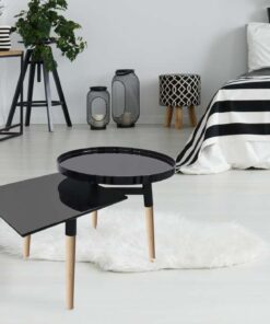 Alternative view of Sidetable Butler 210 zwart