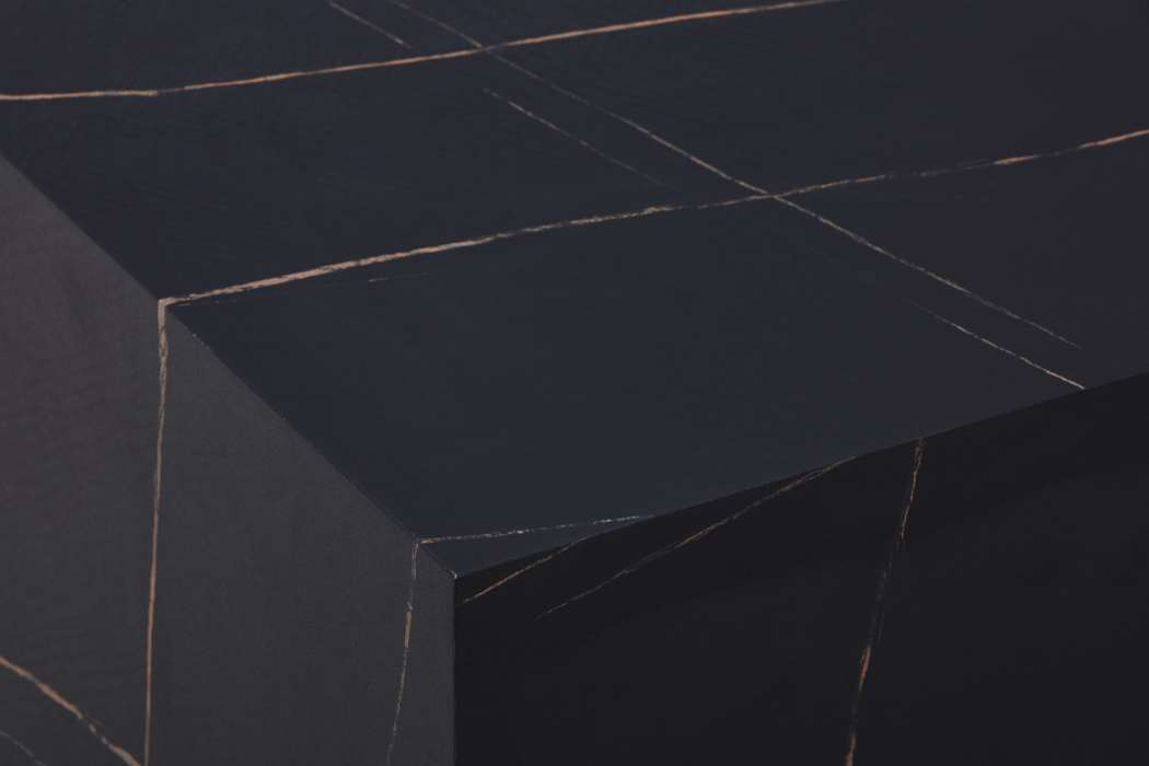 Bijzettafel kubus Cuboid, zwart - Afbeelding 3