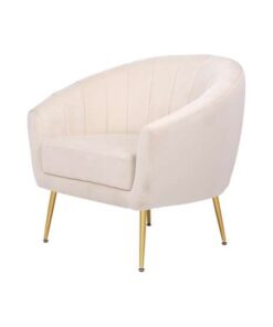 Armchair / sofa Doreen 125 cream