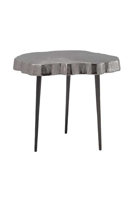Sidetable Wood Art 125 zilver