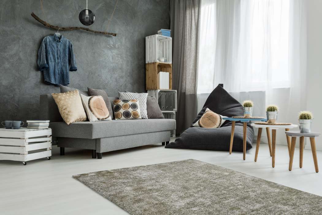 Etna 110 zilver/olijfgroen 160x230cm - Afbeelding 2