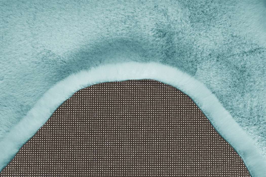 Rabbit Sheepskin AE 200 Türkis 60x90cm - Afbeelding 3