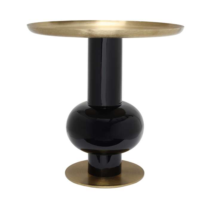 Side Table Art Deco 2225 zwart/goud