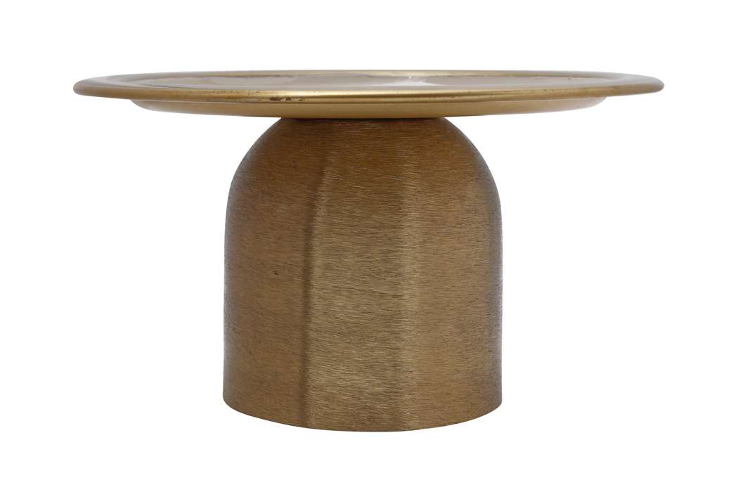 Taartschaal Art Deco 225 goud/ivoor