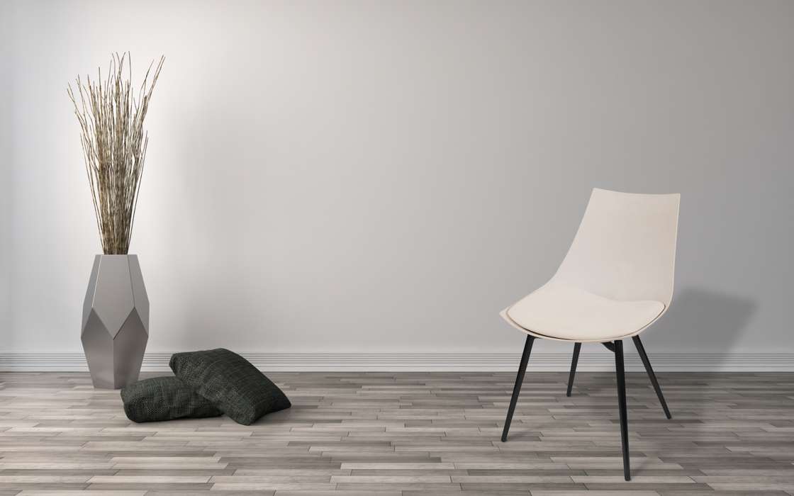 Stoel Dakota 410 set van 4 Beige / zwart - Afbeelding 2