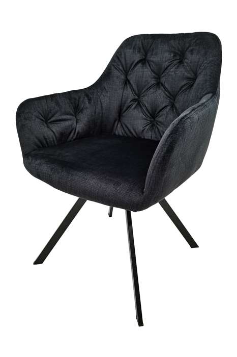 Chair Georgia set 2 black
