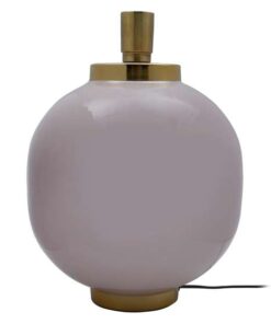 Tafellamp Art Deco 125 old roze/goud