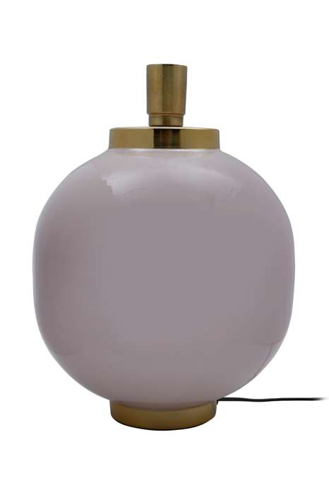 Tafellamp Art Deco 125 old roze/goud