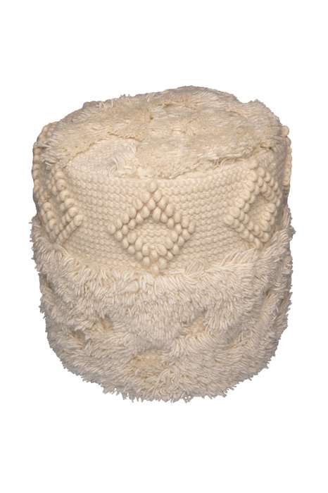 Pouf Bohist 125 Natural 35cm x 35cm - Afbeelding 2
