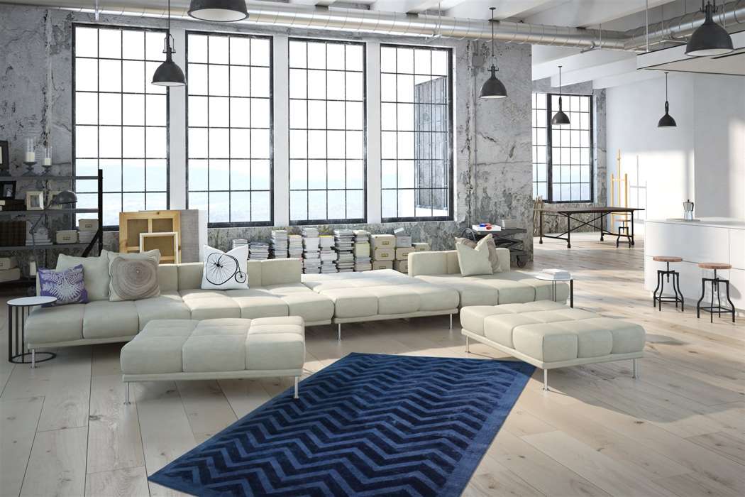 Luxury 410 blauw 200x290cm - Afbeelding 2