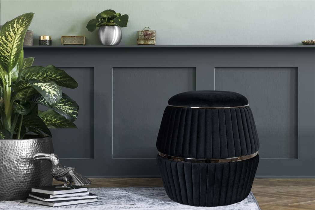 Stool Doric 225 Black / Graphite - Afbeelding 3