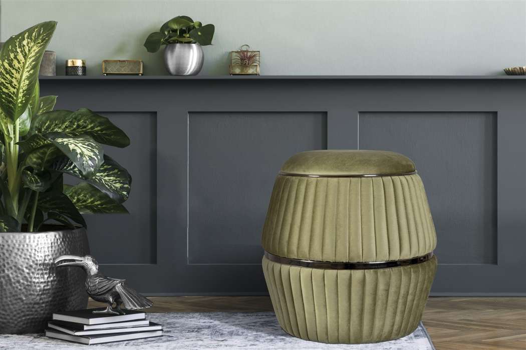 Stool Doric 225 Green / Graphite - Afbeelding 3