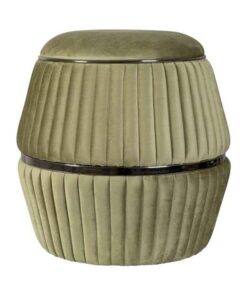 Stool Doric 225 Green / Graphite