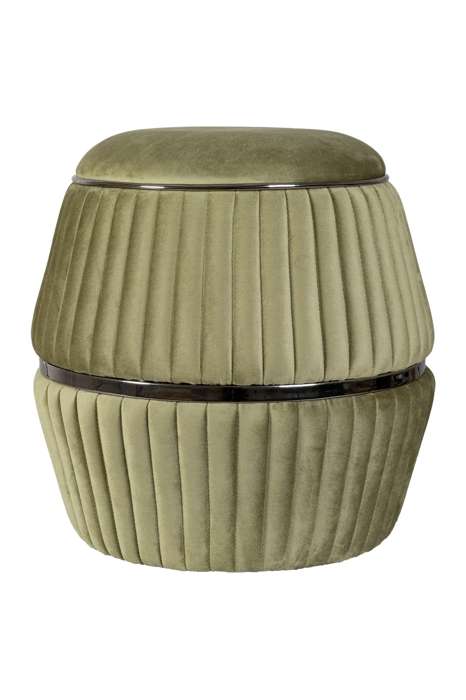 Stool Doric 225 Green / Graphite