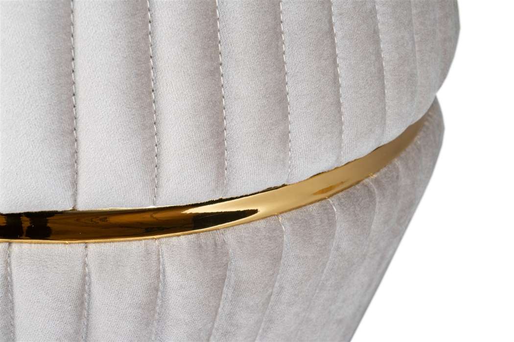 Stool Doric 225 Taupe / Gold - Afbeelding 4
