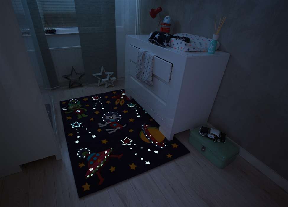 Spirit Glowy 3144 paars Space 110x160cm - Afbeelding 5