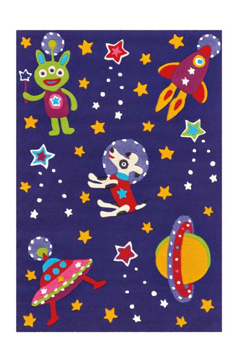 Spirit Glowy 3144 paars Space 110x160cm