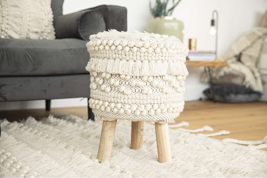 poof Bohist 325 Natural - Afbeelding 3