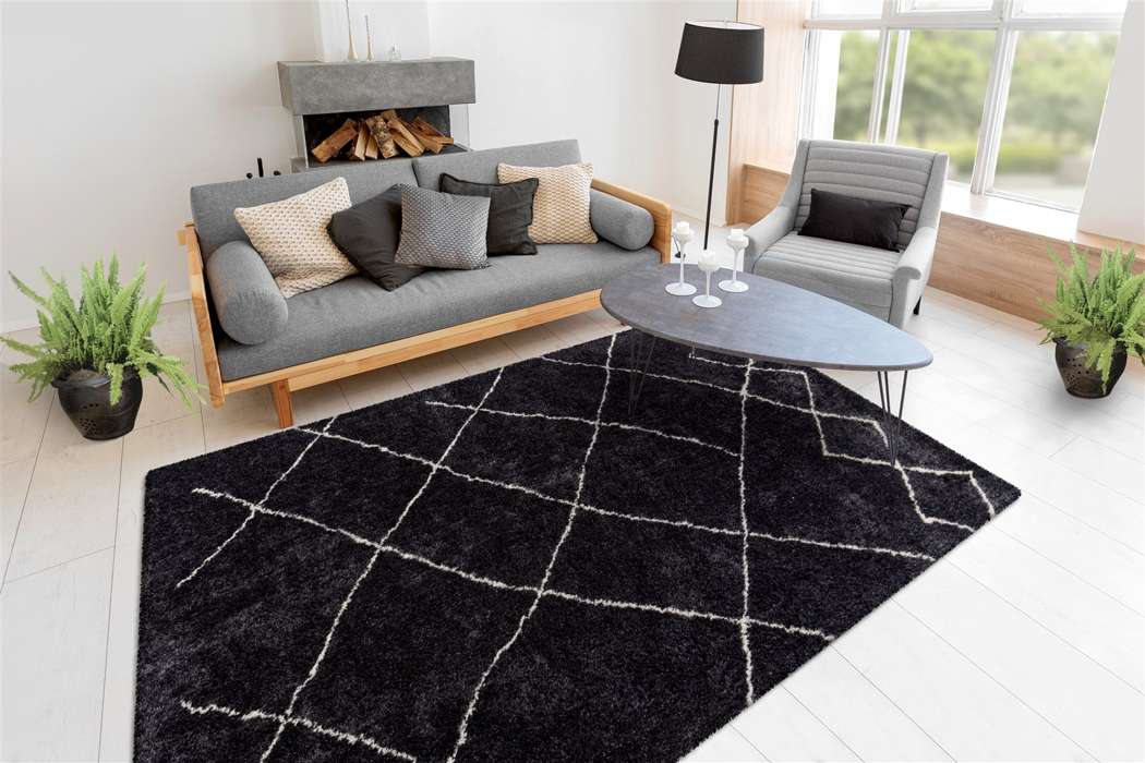 Orlando 525 antraciet 120x170cm - Afbeelding 2