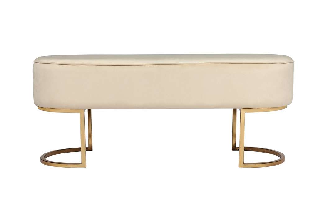Bench Athea 225 cream / gold