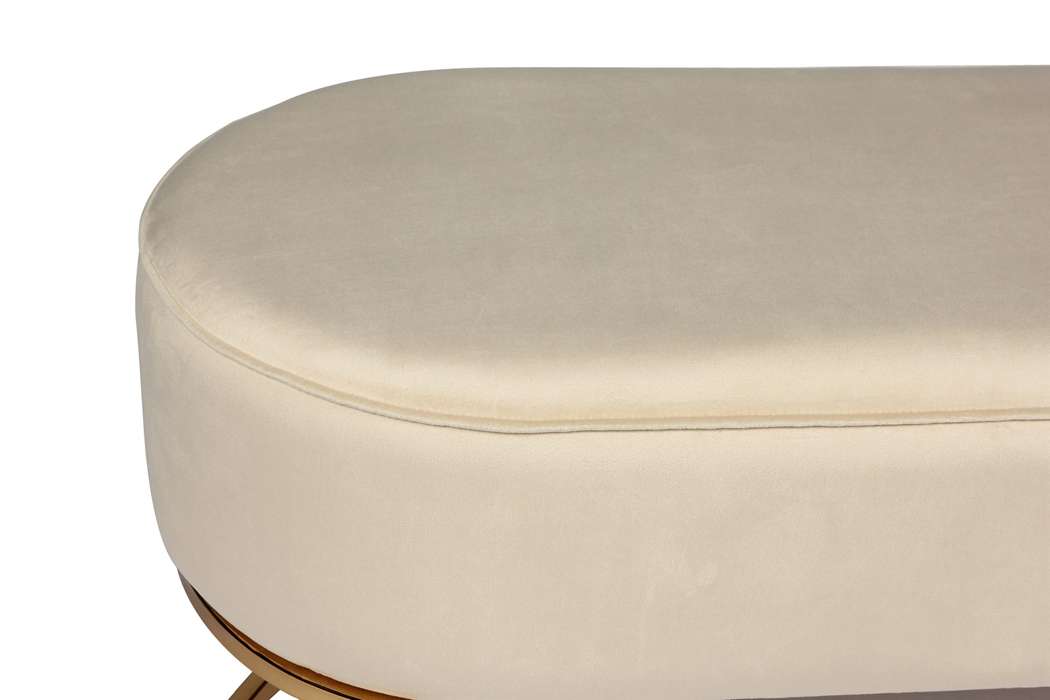 Bench Athea 225 cream / gold - Afbeelding 3