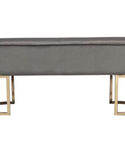 Bench Athea 225 grey / gold