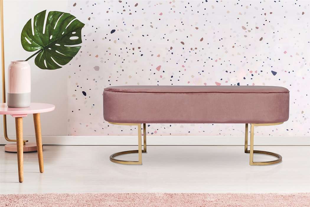 Bench Athea 225 oldpink / gold - Afbeelding 2