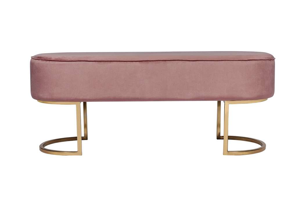 Bench Athea 225 oldpink / gold
