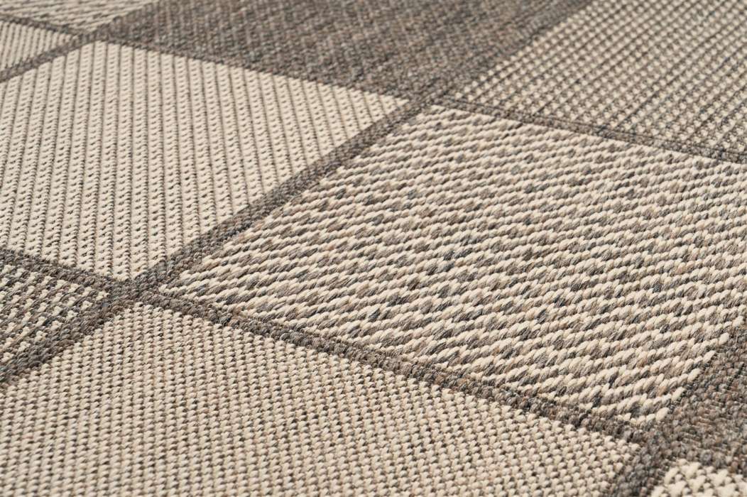 Splash 400 brown / cream 120cm x 170cm - Afbeelding 3