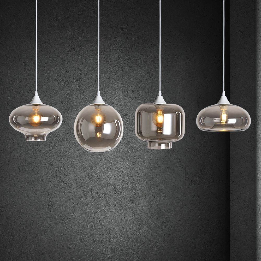 Hanglamp Vilmar 4 lichts wit - Afbeelding 3