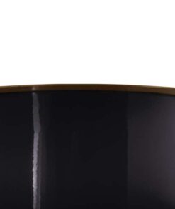 Alternative view of Floor candlestick Art Deco 185 black / gold
