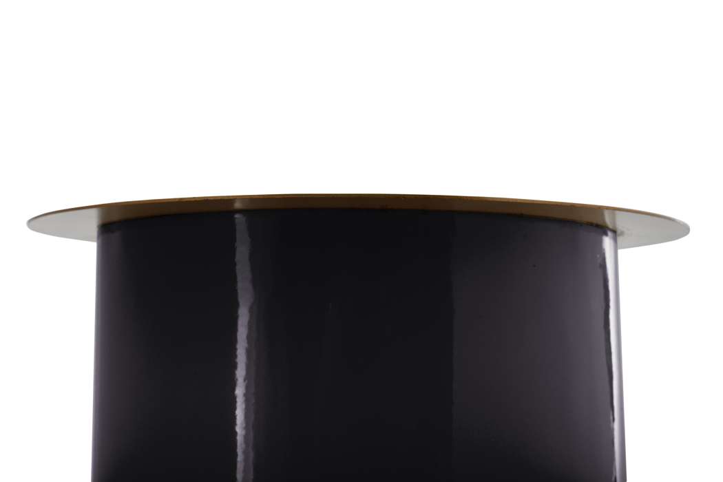 Floor candlestick Art Deco 185 black / gold - Afbeelding 2