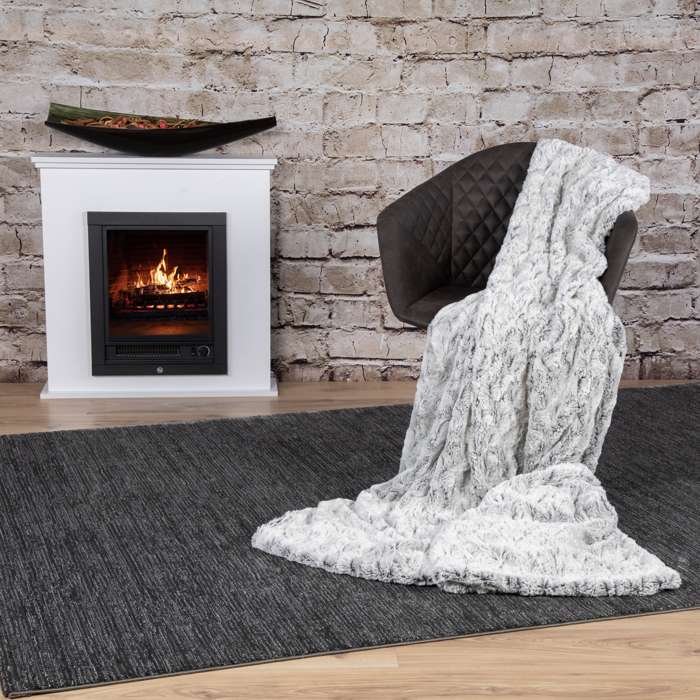Smooth Blanket 500 Black 230 x 250 cm - Afbeelding 2