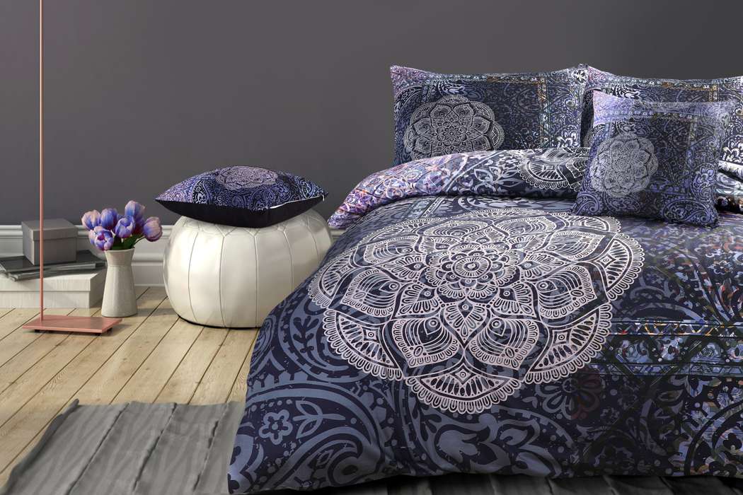 Decorative cushion Medley 125 Multi / Blue 45cm x 45cm - Afbeelding 3