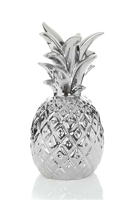 Candle Holder Pineapple 110 silver